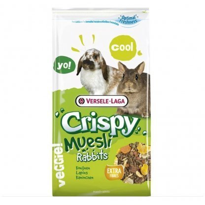 Versele Laga Crispy Cuni - traškus pašaras triušiams, 400g