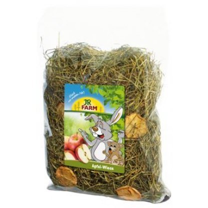 JR Farm Appel Meadow džiovinta žolė su obuoliais graužikams, 500 g